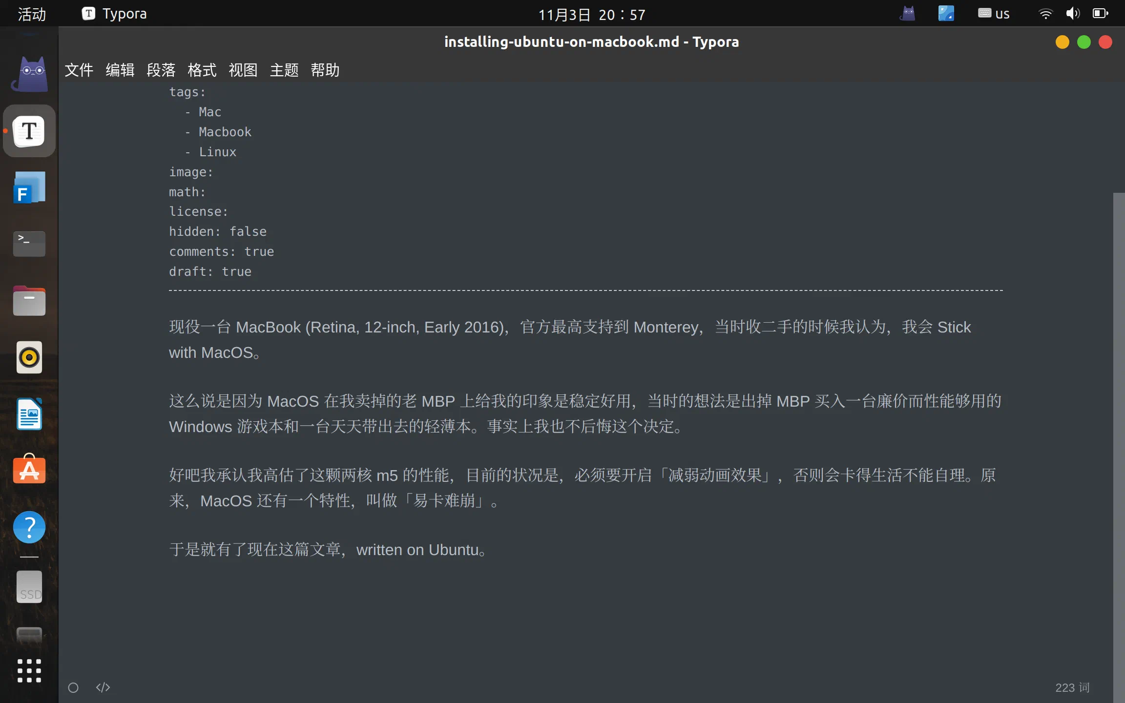 Typora On Ubuntu